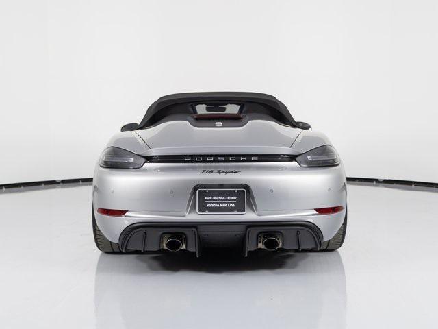 used 2022 Porsche 718 Spyder car, priced at $127,995