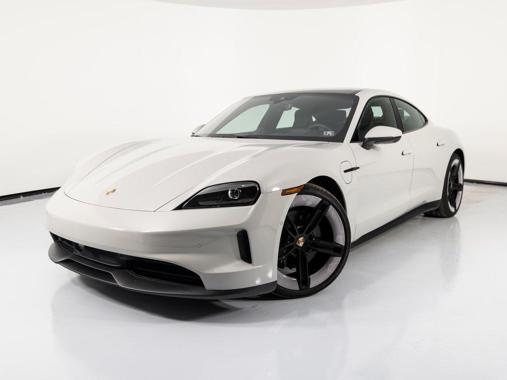 new 2025 Porsche Taycan car, priced at $136,195