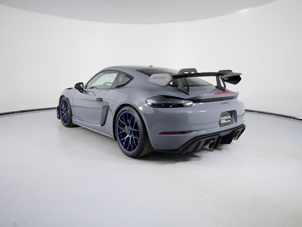 used 2024 Porsche 718 Cayman car, priced at $217,995