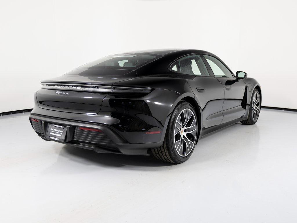 new 2025 Porsche Taycan car, priced at $122,075