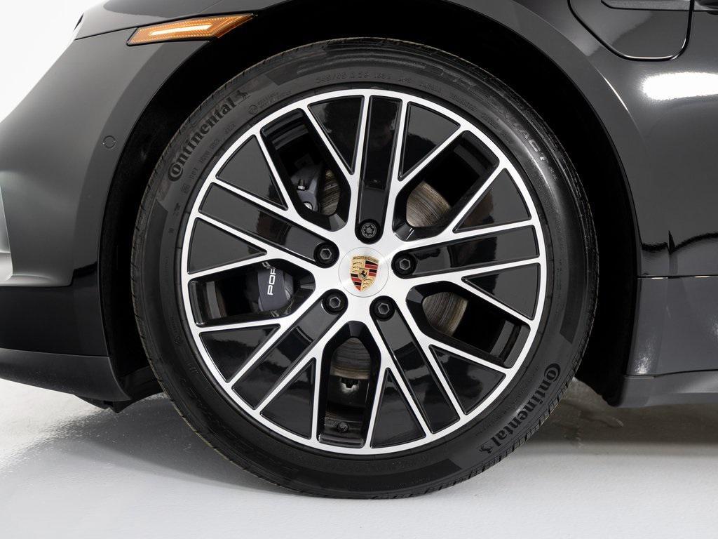 new 2025 Porsche Taycan car, priced at $122,075