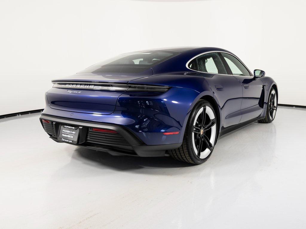 new 2025 Porsche Taycan car, priced at $136,905