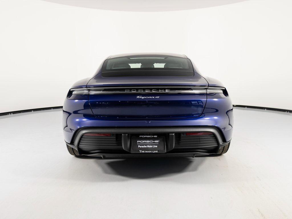 new 2025 Porsche Taycan car, priced at $136,905