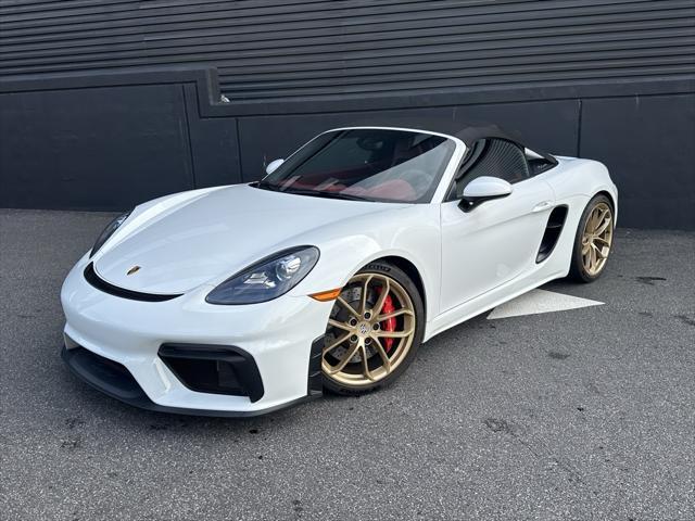 used 2021 Porsche 718 Spyder car, priced at $127,995