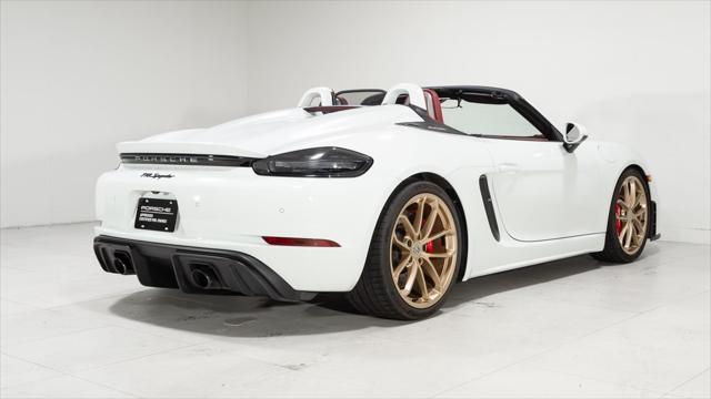 used 2021 Porsche 718 Spyder car, priced at $127,995