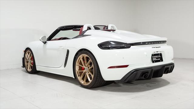 used 2021 Porsche 718 Spyder car, priced at $127,995