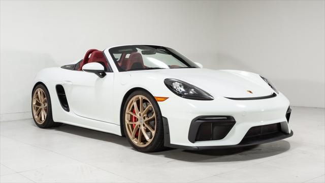 used 2021 Porsche 718 Spyder car, priced at $127,995