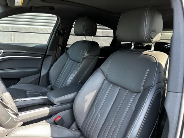 used 2024 Audi Q8 e-tron car, priced at $55,695