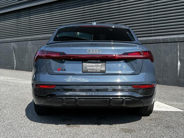used 2024 Audi Q8 e-tron car, priced at $55,695