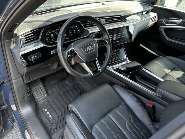 used 2024 Audi Q8 e-tron car, priced at $55,695