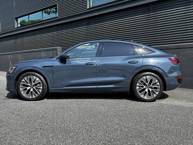 used 2024 Audi Q8 e-tron car, priced at $55,695
