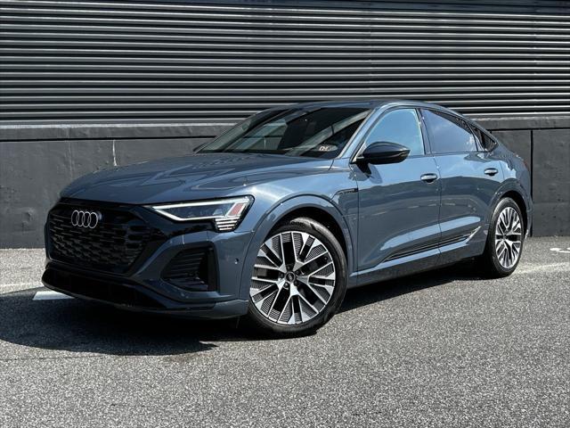 used 2024 Audi Q8 e-tron car, priced at $55,695