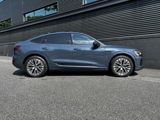 used 2024 Audi Q8 e-tron car, priced at $55,695