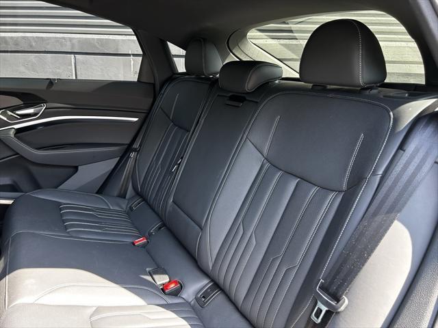 used 2024 Audi Q8 e-tron car, priced at $55,695