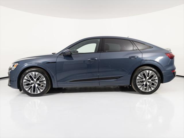used 2024 Audi Q8 e-tron car, priced at $55,695