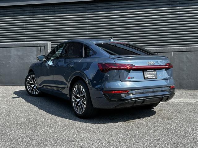 used 2024 Audi Q8 e-tron car, priced at $55,695
