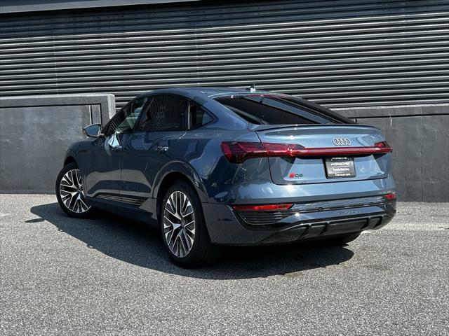 used 2024 Audi Q8 e-tron car, priced at $55,695