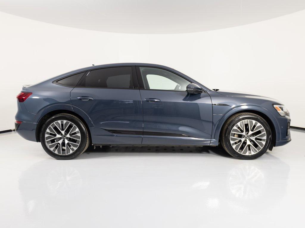 used 2024 Audi Q8 e-tron car, priced at $52,795