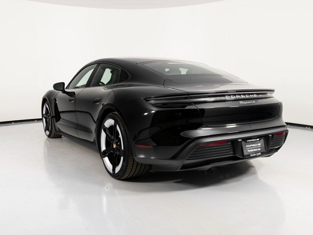 new 2025 Porsche Taycan car, priced at $130,145