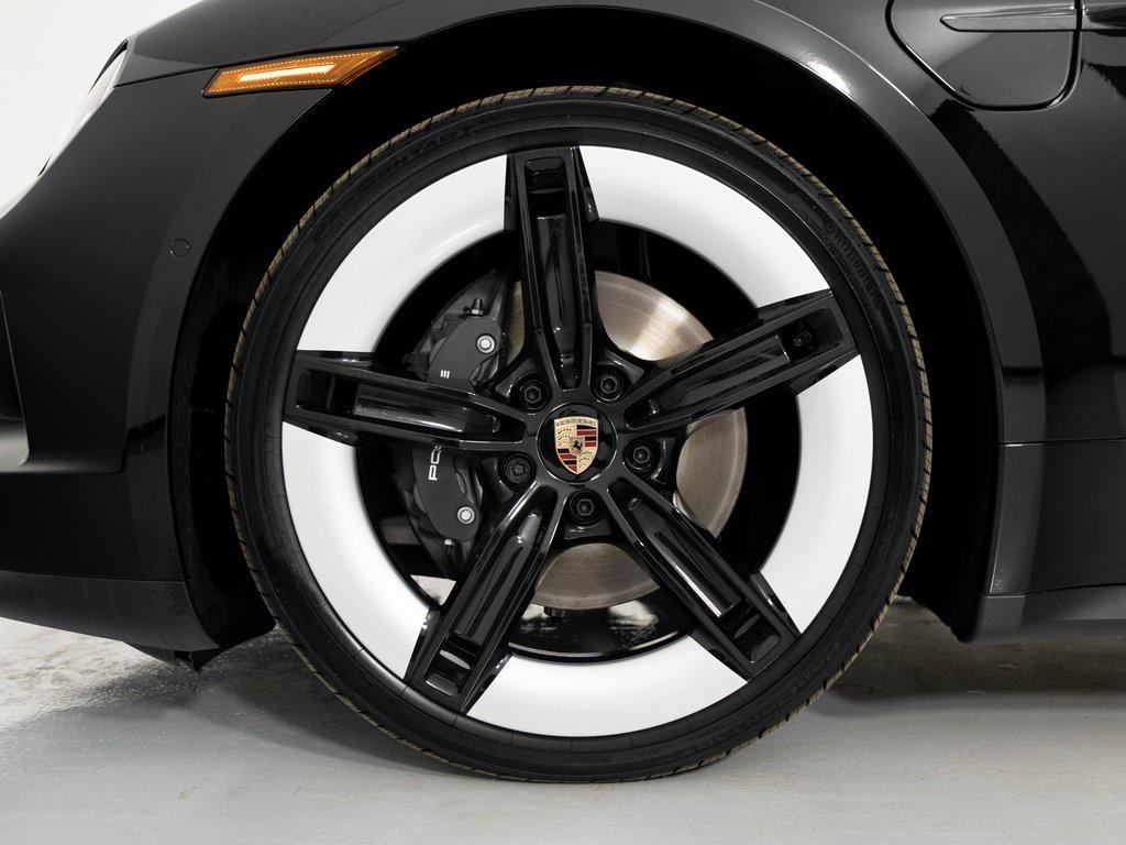 new 2025 Porsche Taycan car, priced at $130,145
