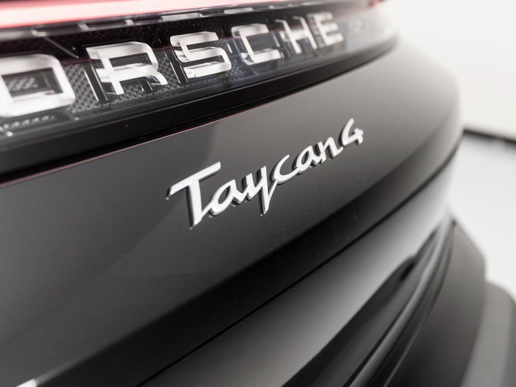 new 2025 Porsche Taycan car, priced at $130,145