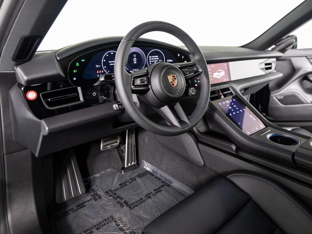new 2025 Porsche Taycan car, priced at $130,145