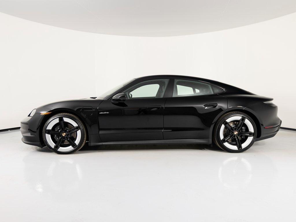 new 2025 Porsche Taycan car, priced at $130,145