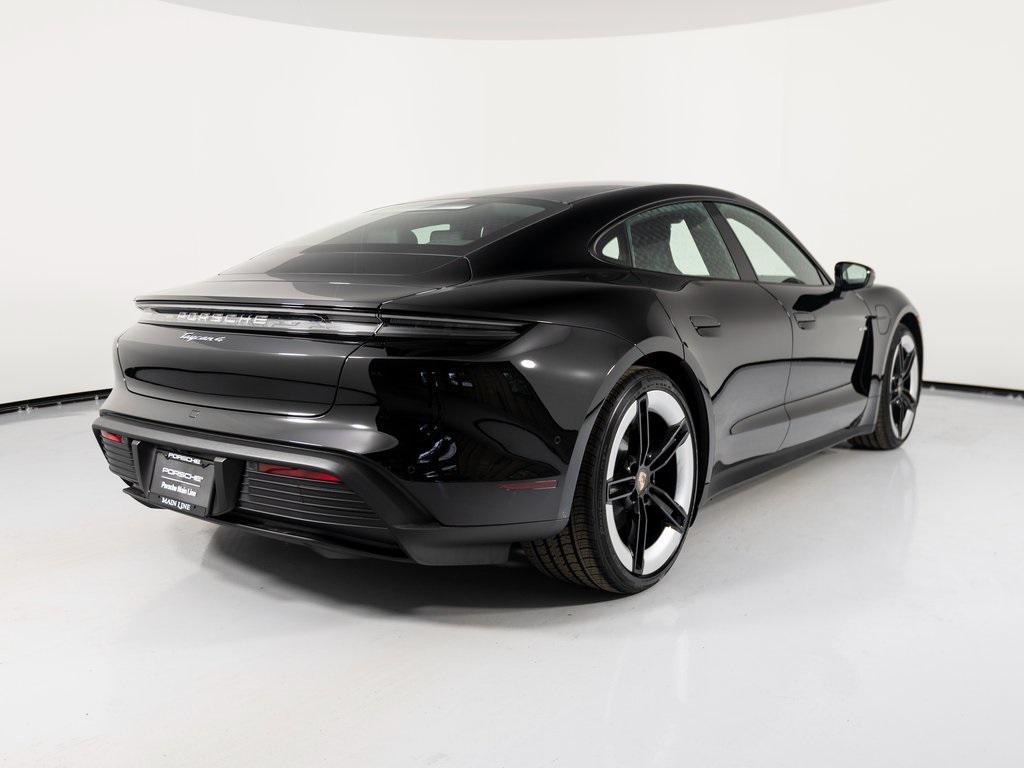 new 2025 Porsche Taycan car, priced at $130,145