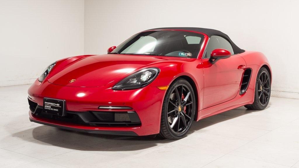 used 2018 Porsche 718 Boxster car, priced at $78,755