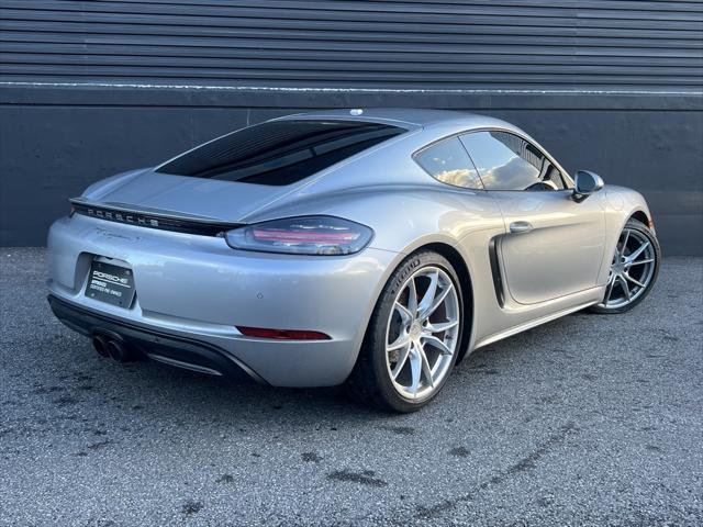 used 2018 Porsche 718 Cayman car, priced at $69,995