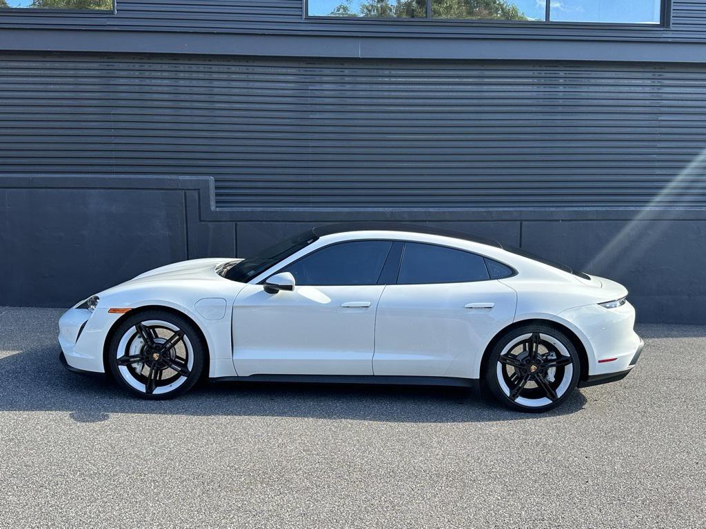 used 2022 Porsche Taycan car, priced at $63,995