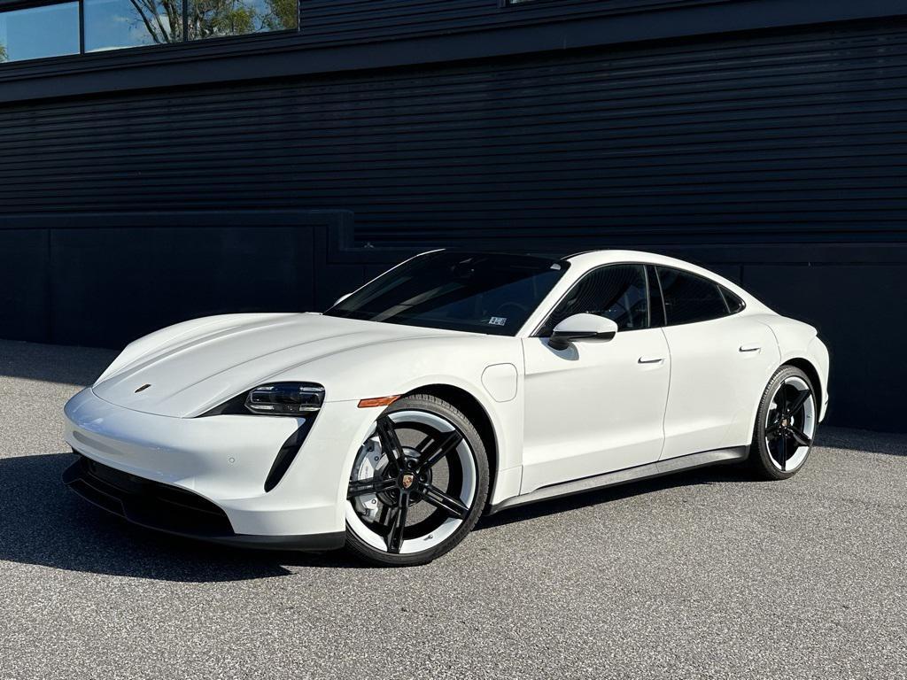 used 2022 Porsche Taycan car, priced at $63,995