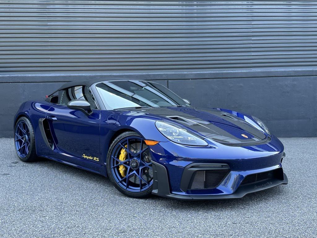 used 2025 Porsche 718 Spyder car, priced at $234,995