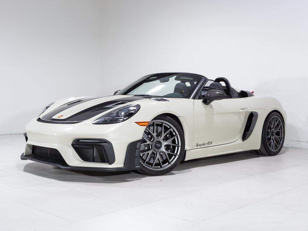 used 2024 Porsche 718 Spyder car, priced at $247,995
