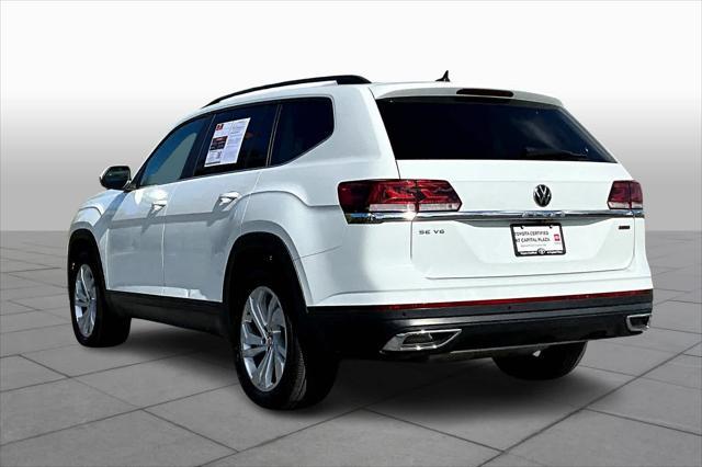 used 2021 Volkswagen Atlas car, priced at $26,995