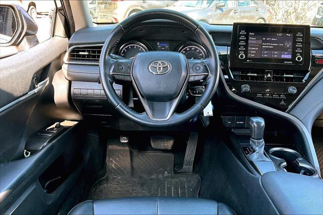 used 2021 Toyota Camry car, priced at $18,681