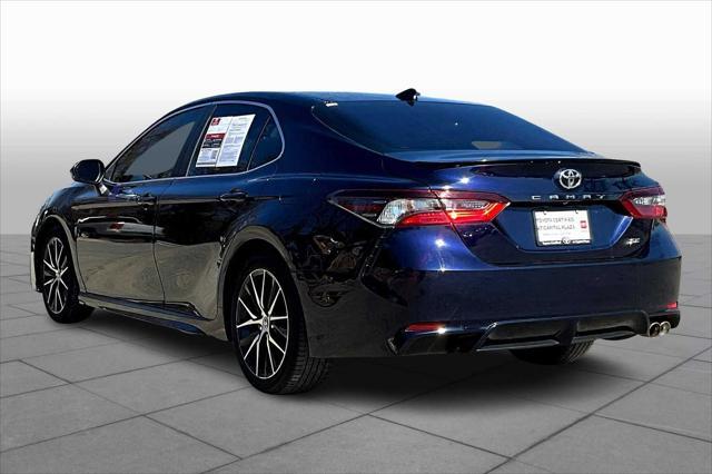 used 2021 Toyota Camry car, priced at $18,681