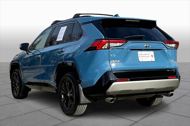 used 2022 Toyota RAV4 Hybrid car, priced at $34,230