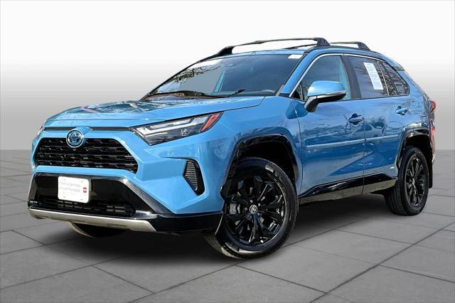 used 2022 Toyota RAV4 Hybrid car, priced at $34,230