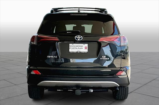 used 2018 Toyota RAV4 Hybrid car, priced at $21,746