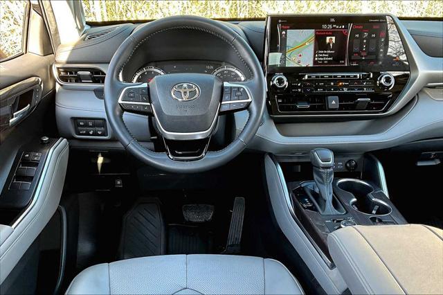 used 2022 Toyota Highlander car, priced at $41,535