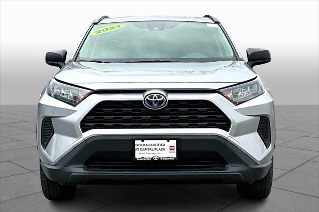 used 2021 Toyota RAV4 Hybrid car, priced at $27,844