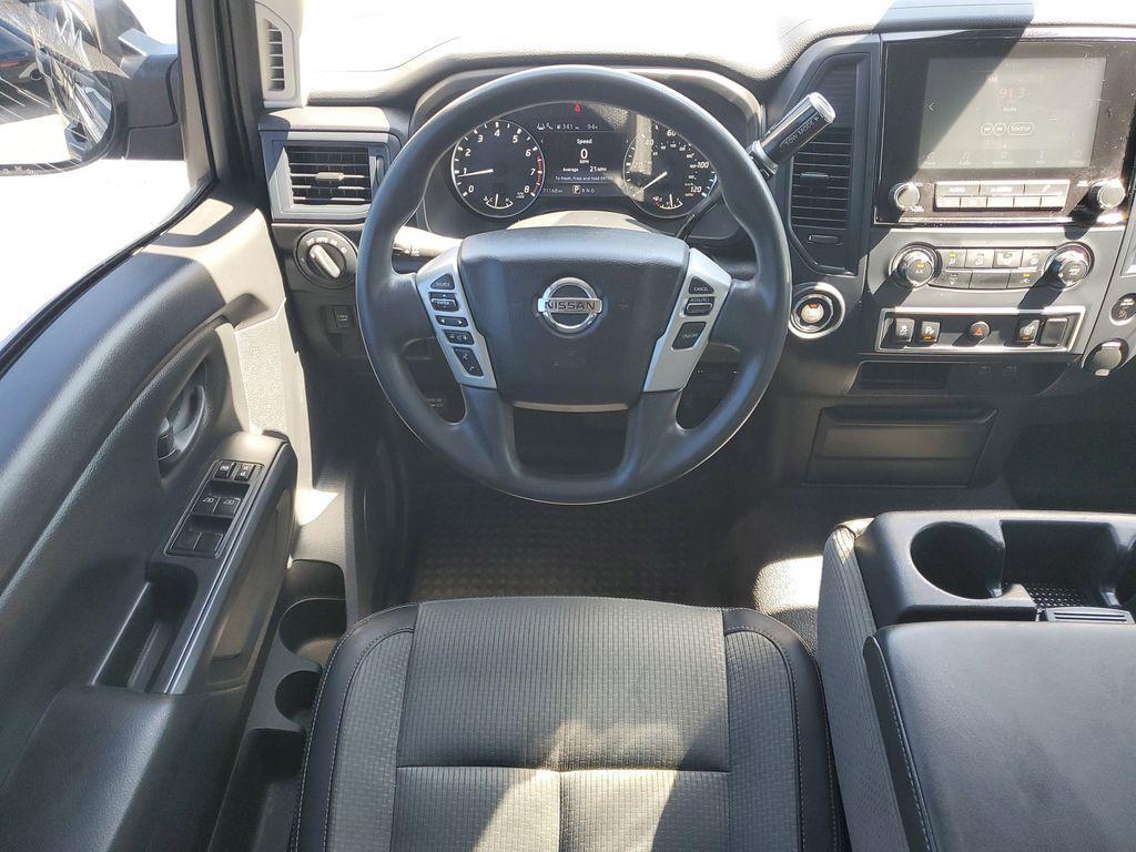 used 2021 Nissan Titan car, priced at $22,880