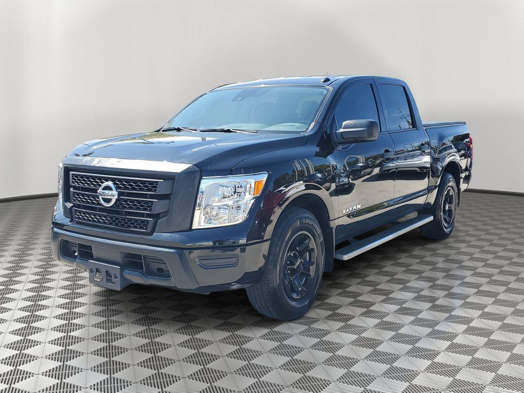 used 2021 Nissan Titan car, priced at $22,880
