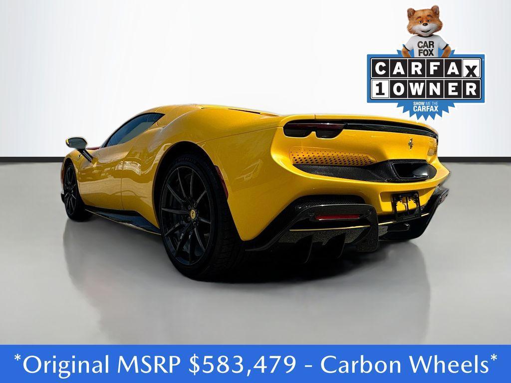 used 2024 Ferrari 296 GTS car, priced at $435,900