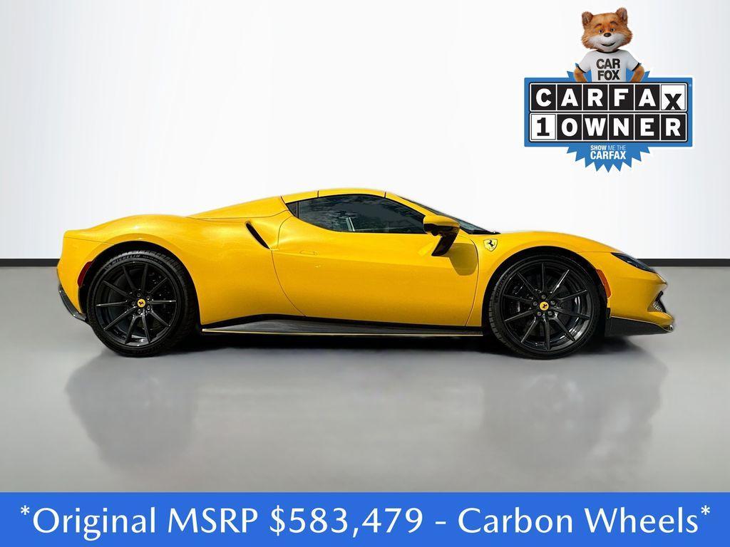 used 2024 Ferrari 296 GTS car, priced at $435,900