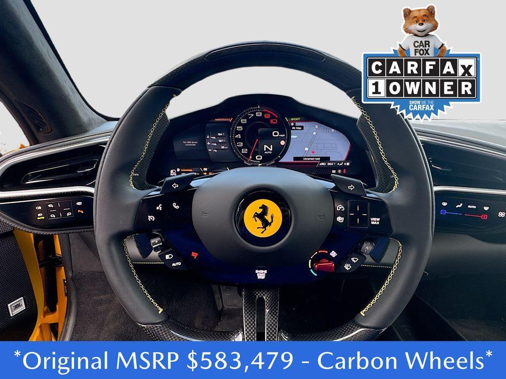 used 2024 Ferrari 296 GTS car, priced at $435,900