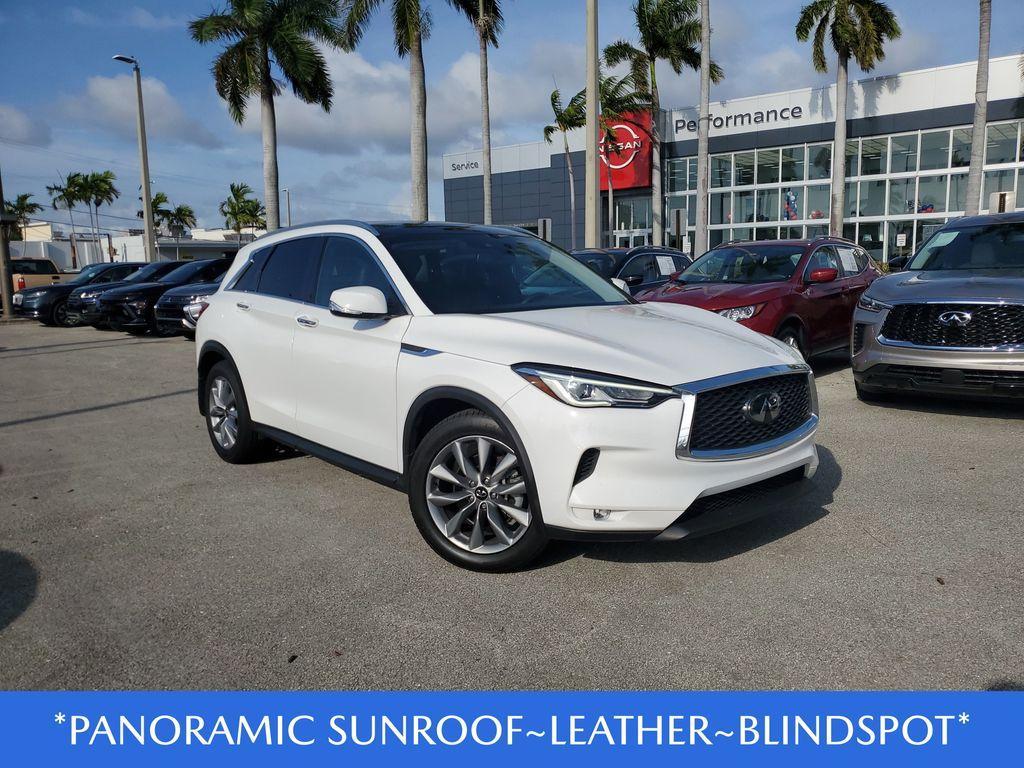 used 2021 INFINITI QX50 car, priced at $21,000