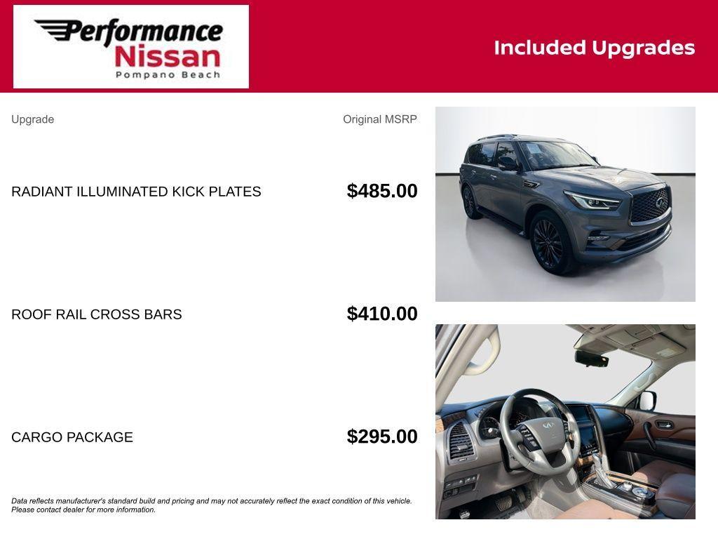 used 2021 INFINITI QX80 car, priced at $31,995