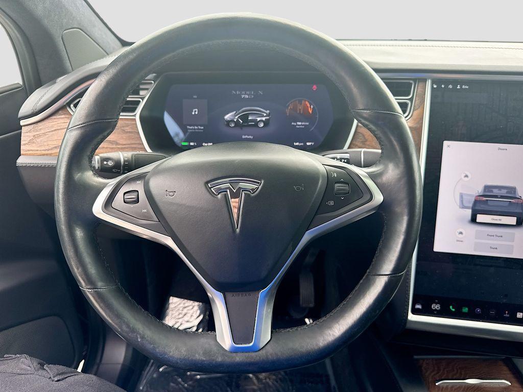 used 2017 Tesla Model X car, priced at $27,000